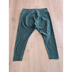 Beyond Yoga Leggings Womens Size 3X Spacedye Pocket High Waisted Midi Green